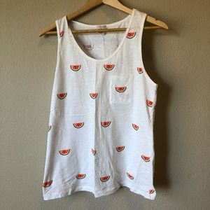 EUC JCREW WATERMELON TANK